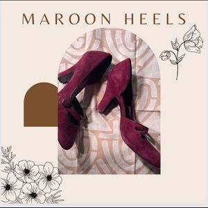 BCBG Maroon Heels 👠